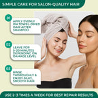 Collagen Shea Butter Moisture Hair Treatment Mask